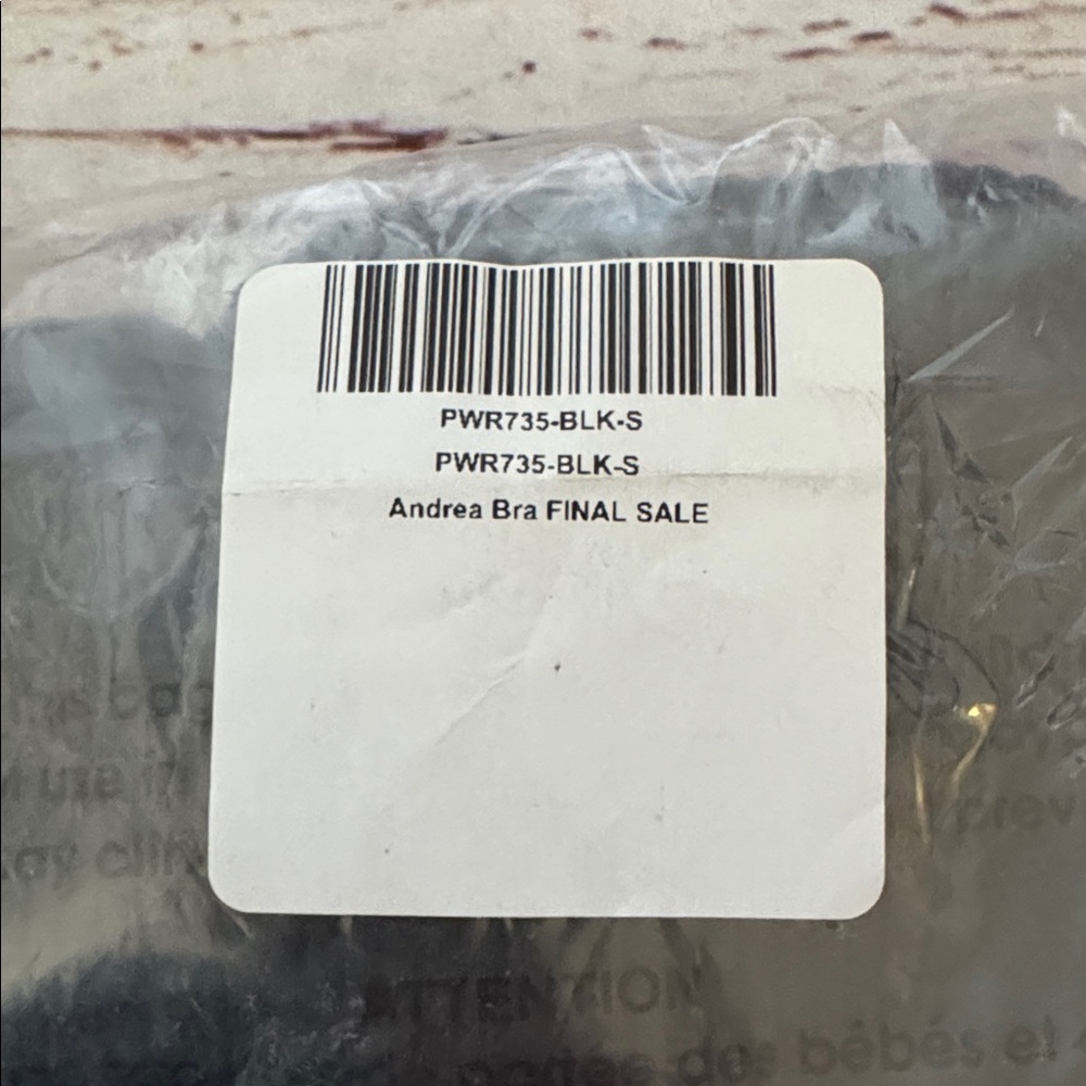 NWT GiGi C Andrea Bra in Black Sz S M - Picture 8 of 8